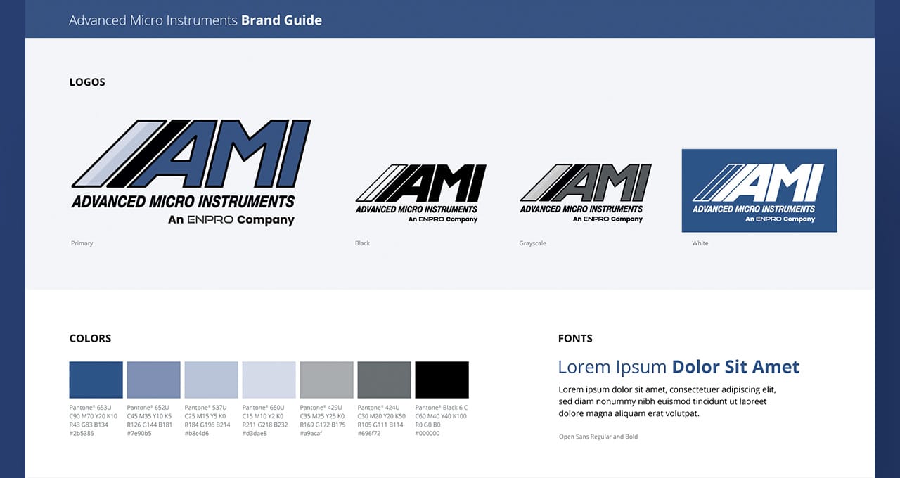 ami homepage elements