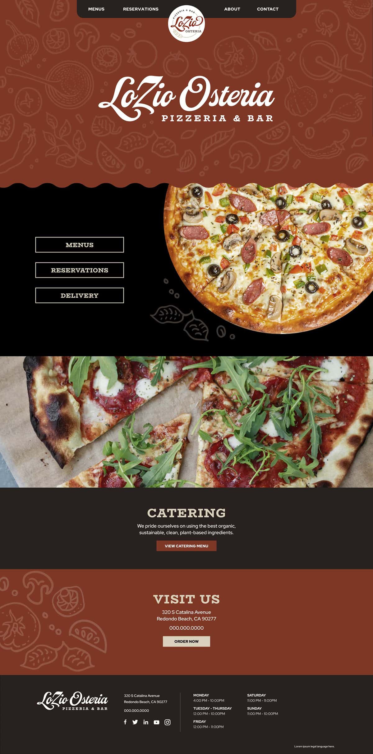 lozio osteria homepage